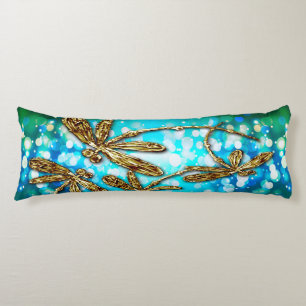 Dragonfly Flit Bubbles Body Pillow