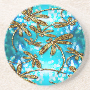 Dragonfly Flit Bubbles Coaster