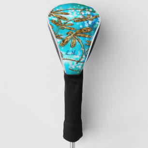 Dragonfly Flit Bubbles Golf Head Cover