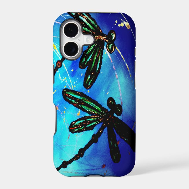 Dragonfly Flit Electric Blue (Back)