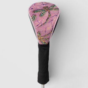 Dragonfly Flit Pink Fizz Golf Head Cover
