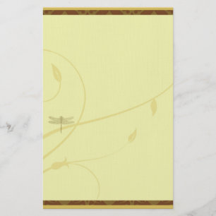 Dragonfly Flourish Stationary Stationery