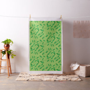 Dragonfly Fly Flit Neon Green Fabric