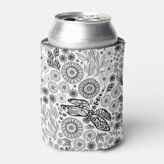 Dragonfly garden can cooler (Can Front)