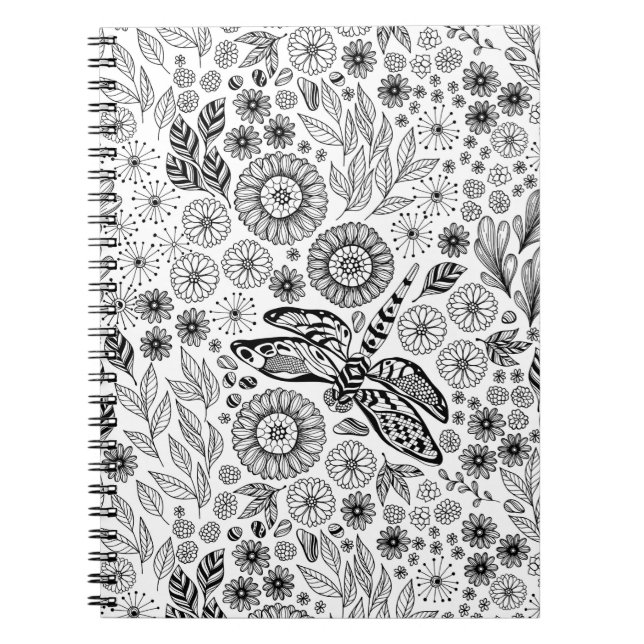 Dragonfly garden notebook (Front)