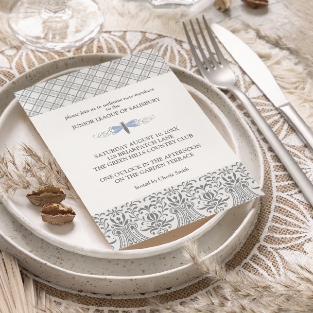 Dragonfly Garden Party Invitations (Creator Uploaded)