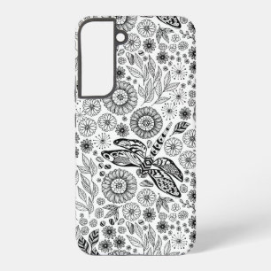 Dragonfly garden samsung galaxy case