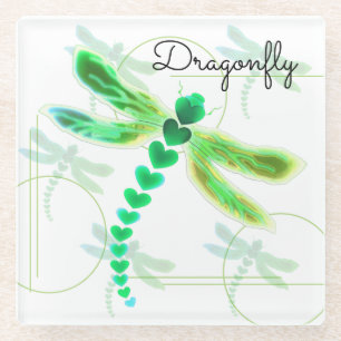 Dragonfly Glass Coaster