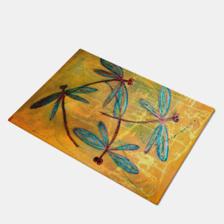 Dragonfly Haze Doormat