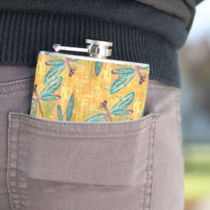 Dragonfly Haze Hip Flask