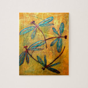 Dragonfly Haze Jigsaw Puzzle