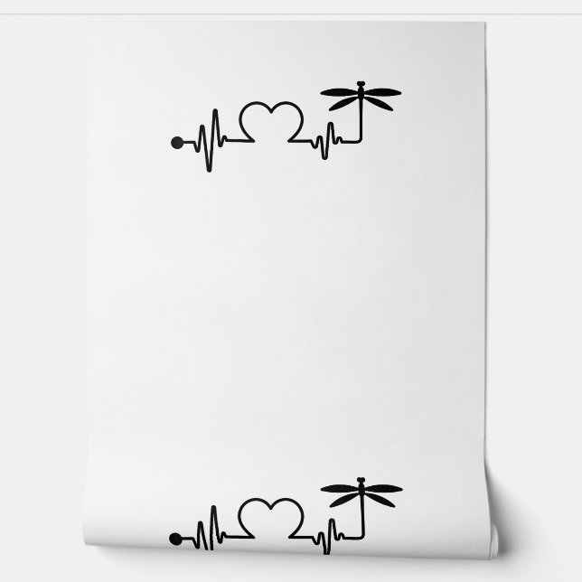 Dragonfly Heartbeat Dragonflies Dragonfly Lover T- Wallpaper (Unrolling)