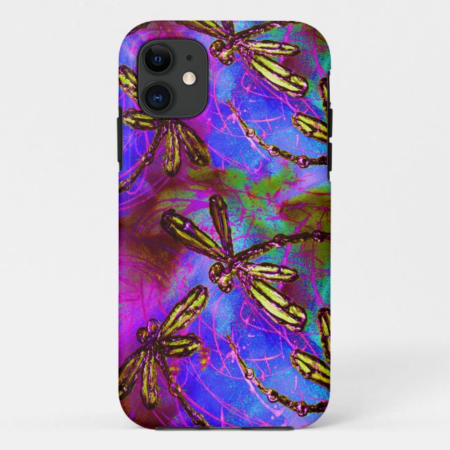 Dragonfly Hippy Flit iPhone / coque ipad (Dos)