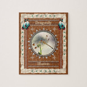 Dragonfly illusion Energy Jigsaw Puzzle