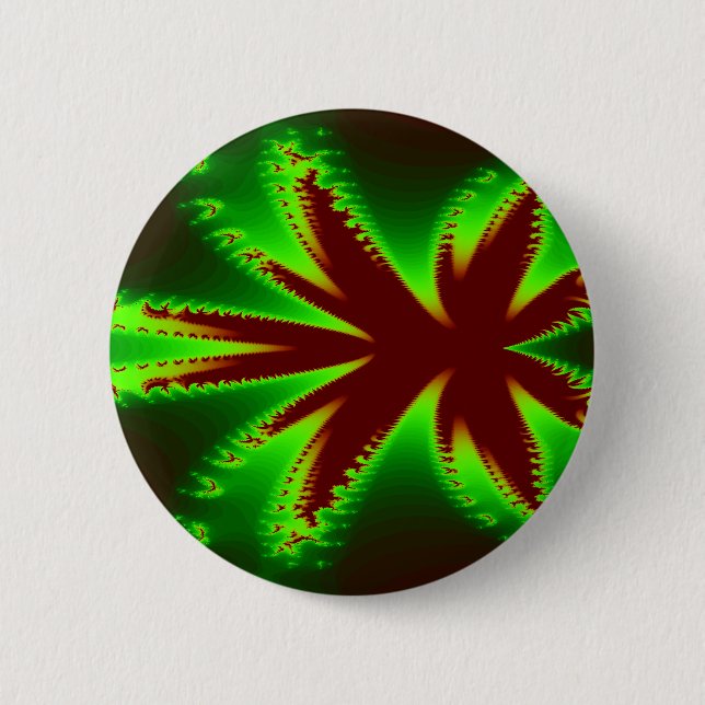 Dragonfly in flames Button (Front)