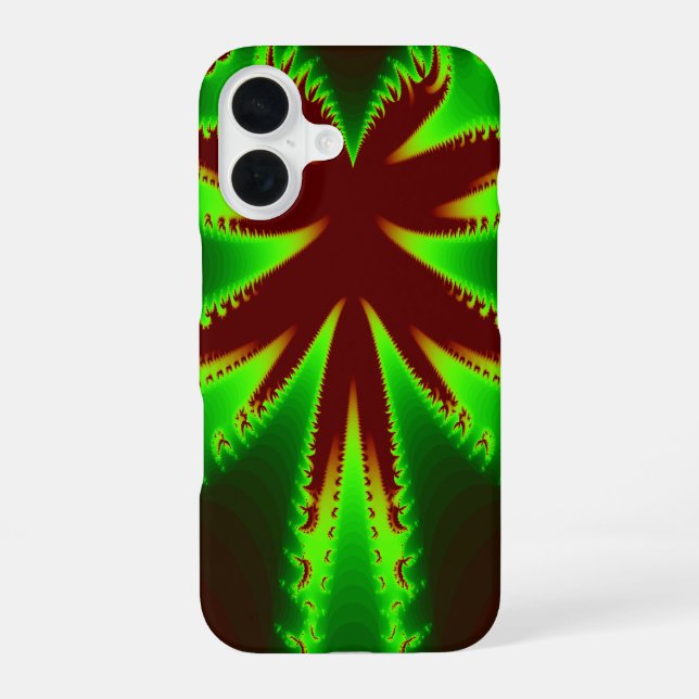 Dragonfly In Flames iPhone 16 Case (Back)