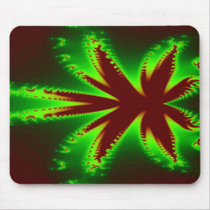 Dragonfly in flames Mousepad
