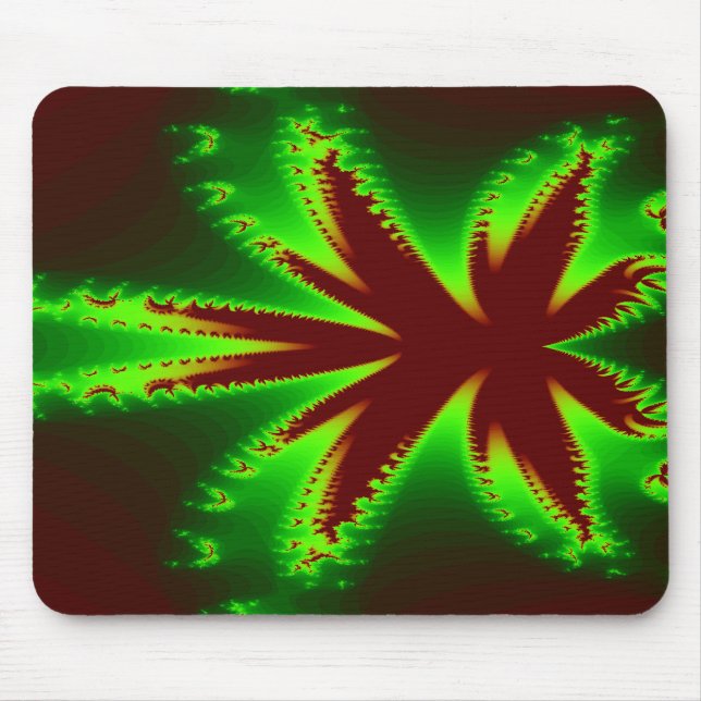 Dragonfly in flames Mousepad (Front)