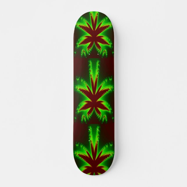 Dragonfly in flames Skateboard (Front)