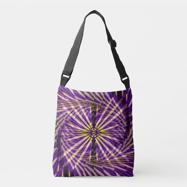 Dragonfly in flight...... crossbody bag (Front)