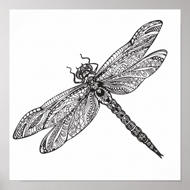 Dragonfly In Style 2 Poster (Front)