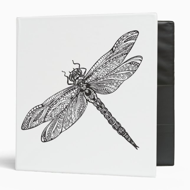 Dragonfly In Style Binder (Front/Inside)