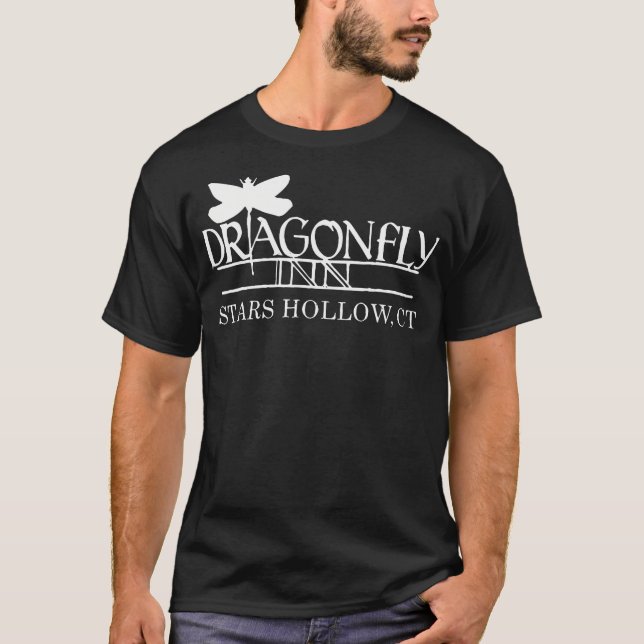 Dragonfly Inn Stars Hollow Dragonfly Dragonflies S T-Shirt (Front)