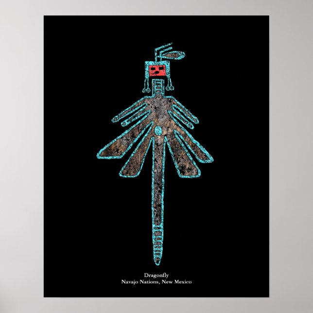 Dragonfly, Insect Mythology Poster (Front)
