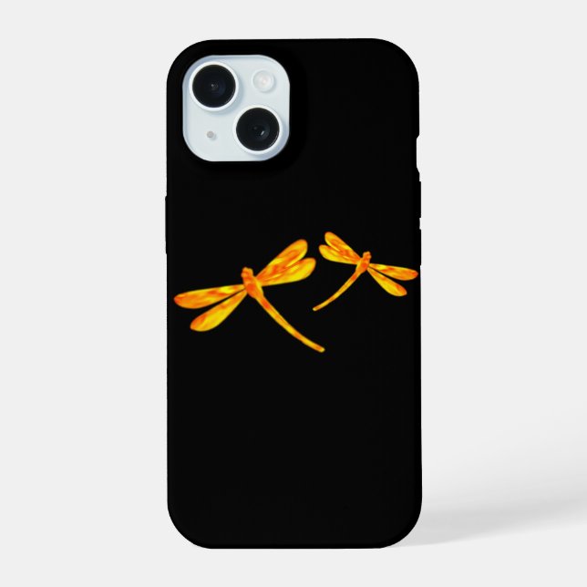 Dragonfly iPhone Case - Fire (Back)
