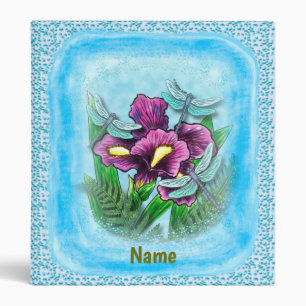 Dragonfly Iris Binder