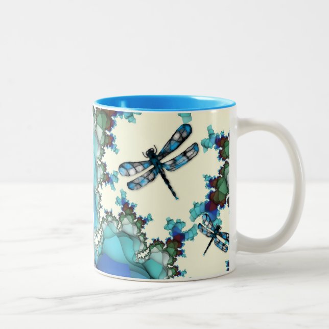Dragonfly Land Mug (Right)