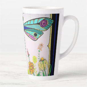 Dragonfly Latte Mug