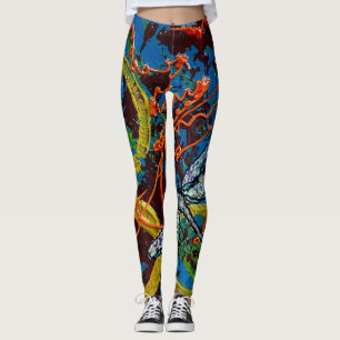 Dragonfly  leggings