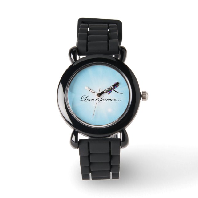 Dragonfly "LOVE is Forever" Watch (Front)