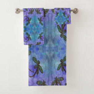 Dragonfly Magic Bath Towel Set