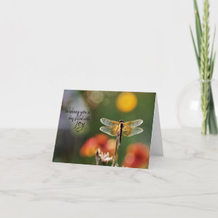 Dragonfly Magic Birthday Card
