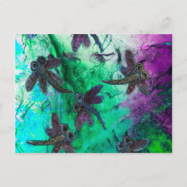 Dragonfly Magic Postcard (Front)