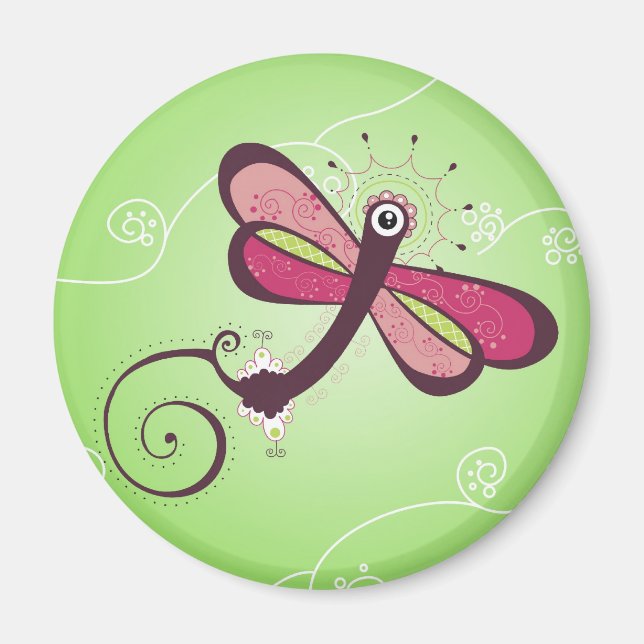 Dragonfly Magnet (Front)