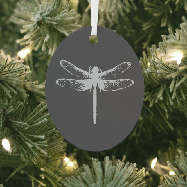 Dragonfly Metal Ornament (Insitu)