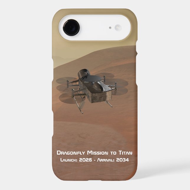 Dragonfly Mission to Titan (Back)