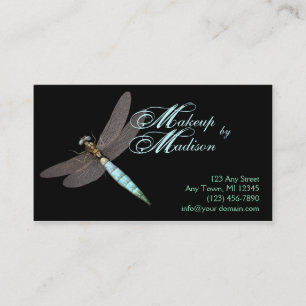 Dragonfly Monogram Business Business Card