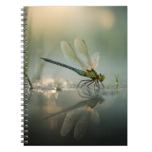 Dragonfly Morning Reflection Notebook