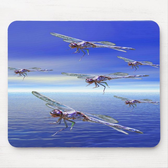 Dragonfly Mouse Pad (Front)