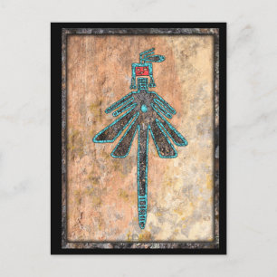 Dragonfly, Mythologie des insectes carte postale
