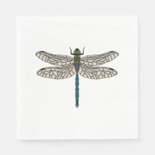 Dragonfly napkin