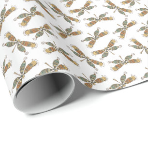 Dragonfly Nature Wrapping Paper