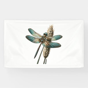 Dragonfly on the reeds banner