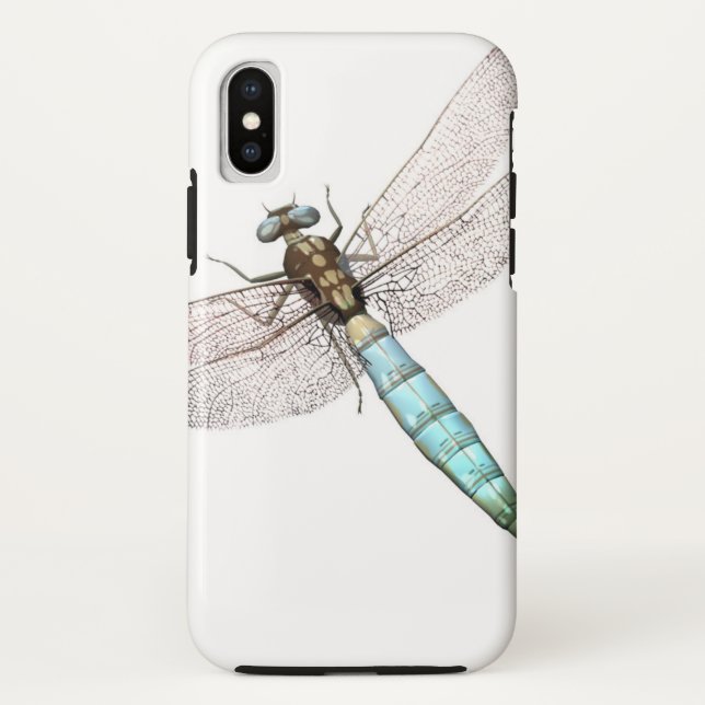 Dragonfly on White Case-Mate iPhone Case (Back)