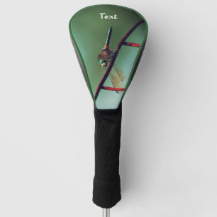 Dragonfly On Wire Fence Personalized Golf Head Cover
