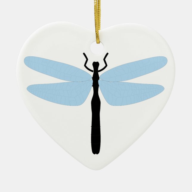 Dragonfly - Ornement cardiaque (Devant)